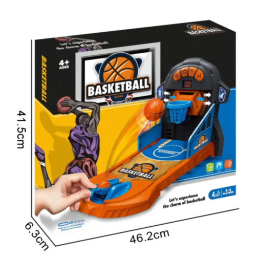 Joc Interactiv de Baschet Arcade cu Lumină LED și Punctaj Electronic – Pentru Copii și Familie