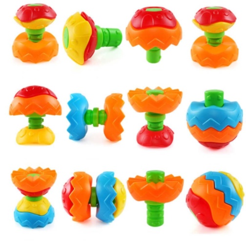 Mingea Puzzle pentru Bebeluși, 17cm