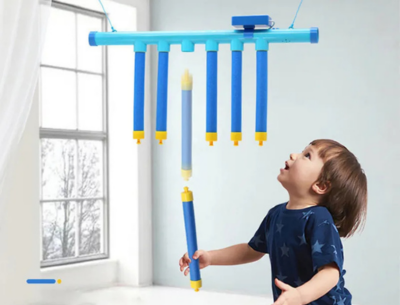 Joc Interactiv de Reacție și Coordonare cu 7 Bastoane Suspendate și Încărcare USB | image