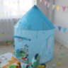 Cort de Joacă Castel Albastru pentru Copii – Aventură și Imaginație Acasă sau în Aer Liber