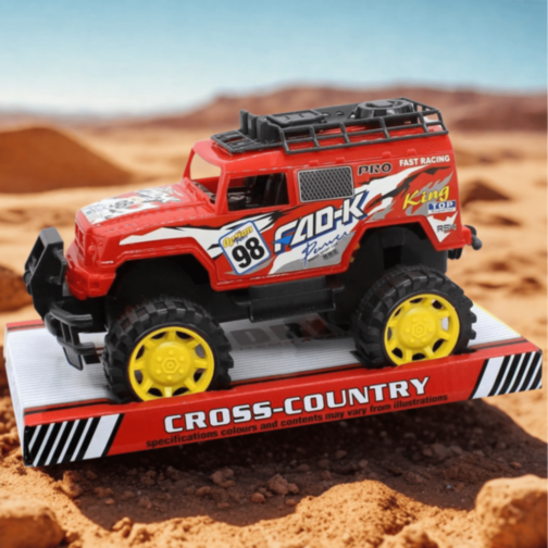 Mașinuță Cross-Country cu Roți Mari (culoare aleatorie)