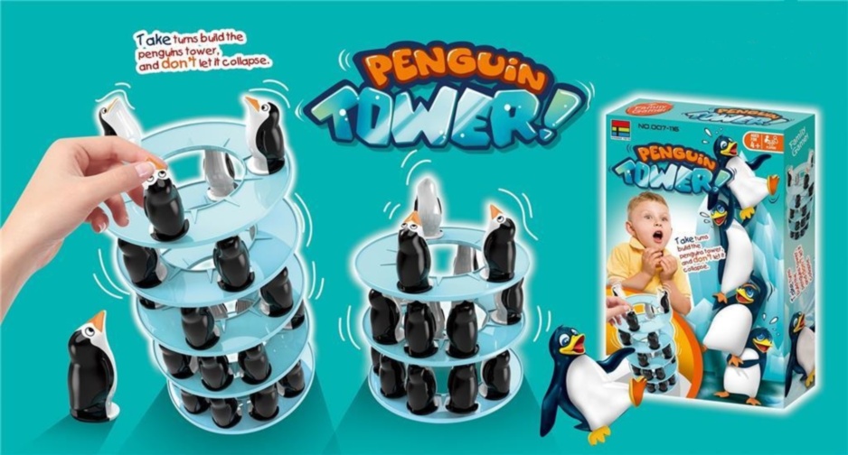 Turnul Pinguinilor, joc de dexteritate