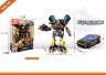 Mega Robot Transformabil în Mașină cu Lumini și Sunete