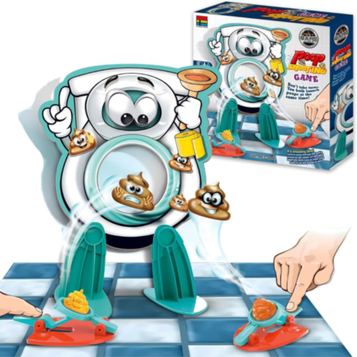 Poop Shooting Game – Joc Amuzant de Îndemânare pentru Copii și Familie