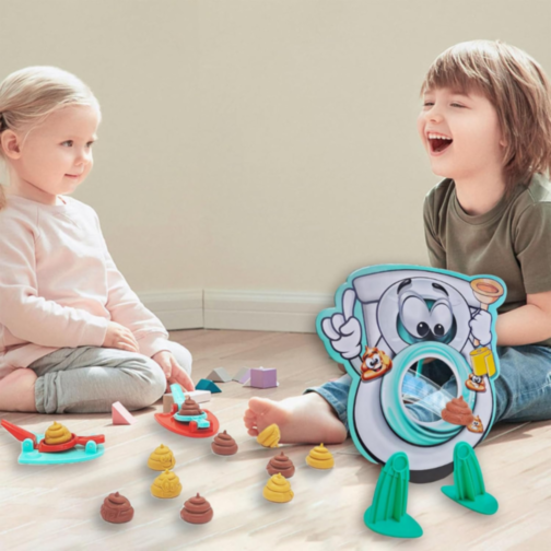 Poop Shooting Game – Joc Amuzant de Îndemânare pentru Copii și Familie