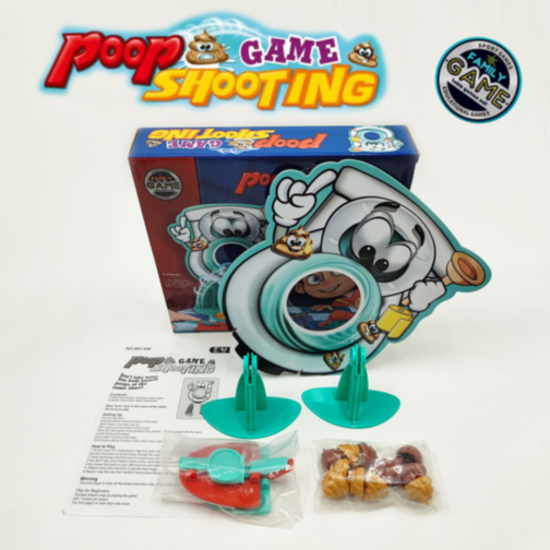 Poop Shooting Game – Joc Amuzant de Îndemânare pentru Copii și Familie