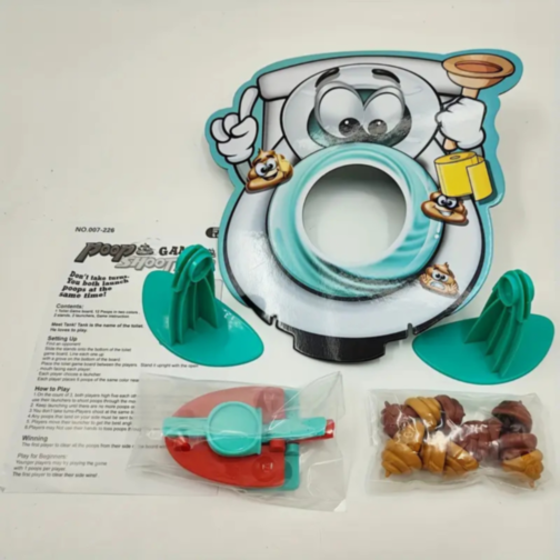 Poop Shooting Game – Joc Amuzant de Îndemânare pentru Copii și Familie