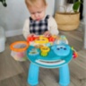 Premergător multifuncțional copii 4 în 1 cu activități (albastru)