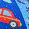 Umbrelă automată pentru copii cu mașinuțe și husă telescopică