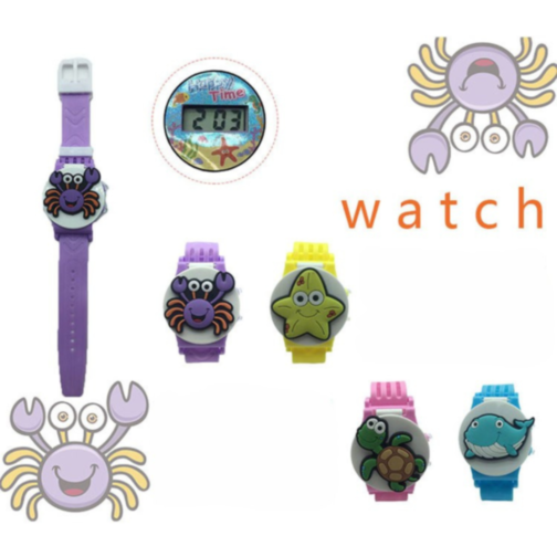 Ceas Digital pentru Copii cu Animale (model aleatoriu)