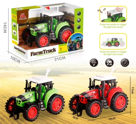 Tractor cu Sunete și Luminițe