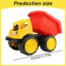 Camion basculant mare pentru copii cu cupă rabatabilă