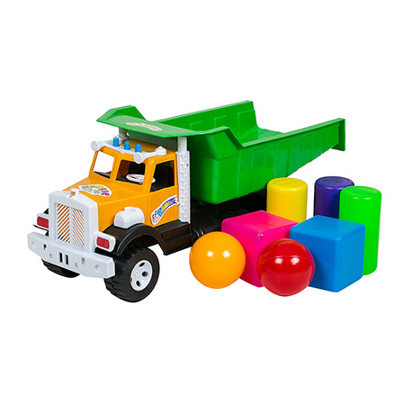 Camion Încărcat cu Blocuri de Construit, 52cm