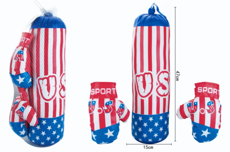 Sac de Box cu Mănuși, 50cm