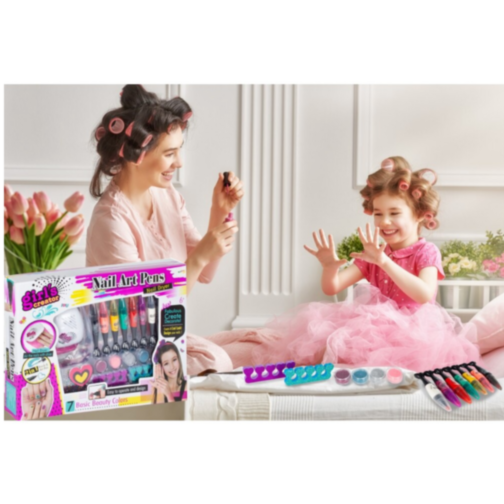 Set creativ pentru decorarea unghiilor – Nail Art Pens