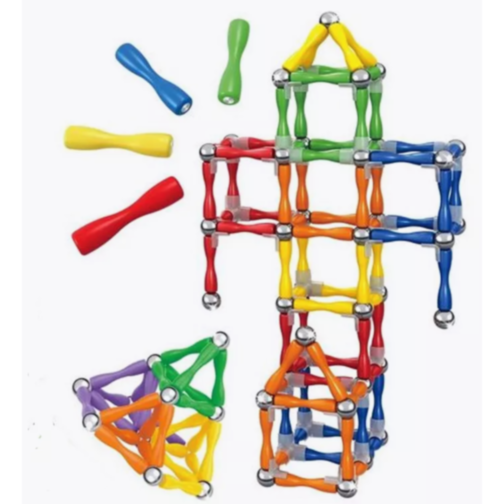 Set de construcție magnetică 90 piese