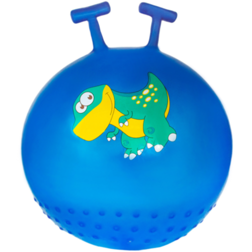 Minge de Sărit cu Mâner și Design Dinozaur, 55 cm (culoare aleatorie)