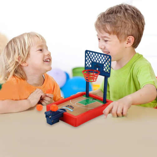 Mini Coș de Baschet Desktop – Joc Interactiv pentru Copii și Familie (culoare aleatorie)