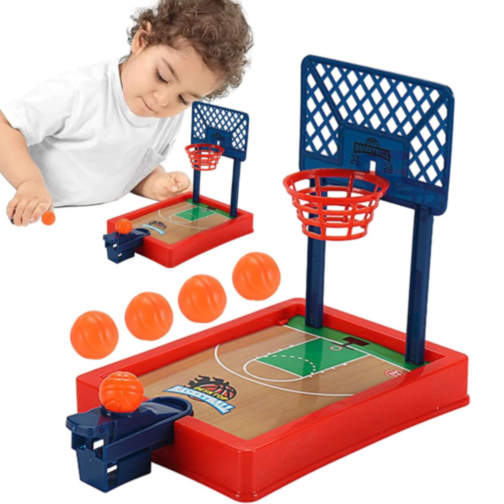 Mini Coș de Baschet Desktop – Joc Interactiv pentru Copii și Familie (culoare aleatorie)