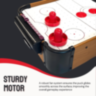 Masă Air Hockey de Masă cu Ventilație Electrică