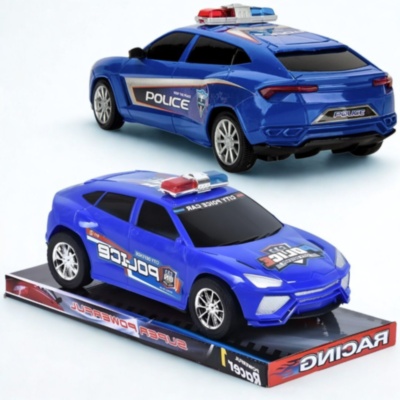 Mașină poliție mare pentru copii model realist (culoare aleatorie) | image