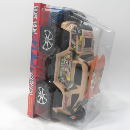 Mașină Off-road Militară Monster Truck cu Rachete (culoare aleatorie)