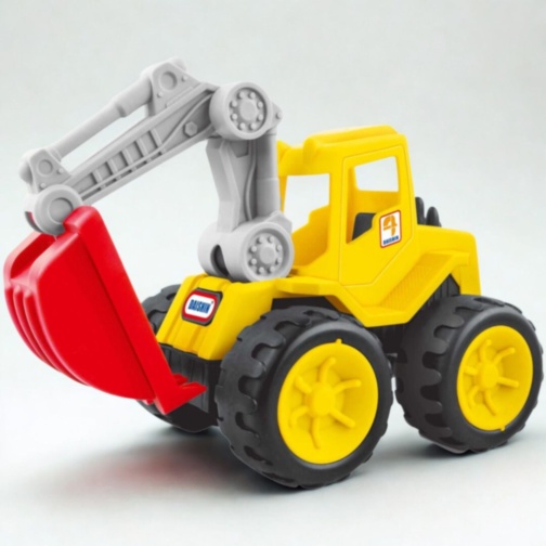Buldoexcavator pentru copii cu cupă mobilă