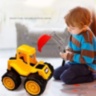 Buldoexcavator pentru copii cu cupă mobilă