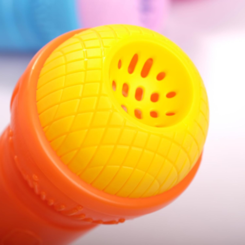 1buc. Microfon cu Efect de Ecou pentru Copii - Distracție Colorată și Interactivă