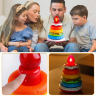 Piramidă Muzicală Interactivă cu Lumini și Sunete pentru Copii