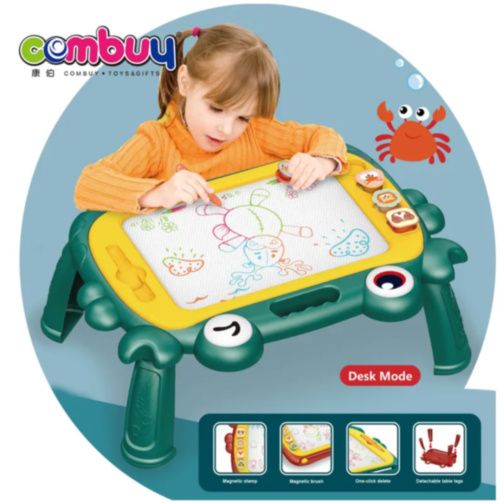 Tablă de Desen Magnetică 3 în 1 - Tabletă, Stand și Birou