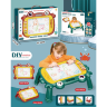 Tablă de Desen Magnetică 3 în 1 - Tabletă, Stand și Birou