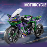 Set de construcție Motocicletă cu 458 piese