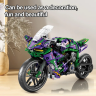 Set de construcție Motocicletă cu 458 piese