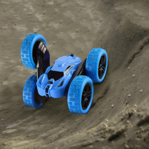 Mașinuță Cascadorie 360° cu Telecomandă și Roți Off-Road Flexibile (culoare aleatorie)