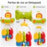 Zornăitoare Interactivă Mașinuță cu Leu și Chei Dentare