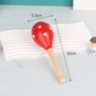 Maracas din Lemn de 20 cm pentru Copii (culoare aleatorie)
