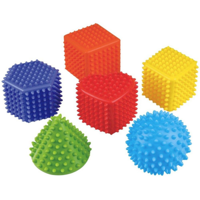 Set Mingi Senzoriale pentru Dezvoltarea Bebelușilor – Texturi Variate | image