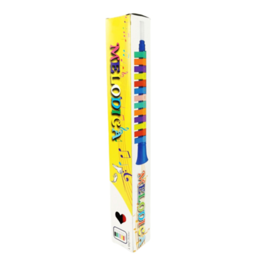 Instrument Muzical de Suflat pentru Copii - Melodica Colorată cu Taste