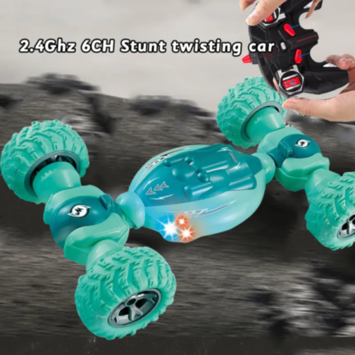 Mașină cascadorie cu telecomandă și mod cățărare