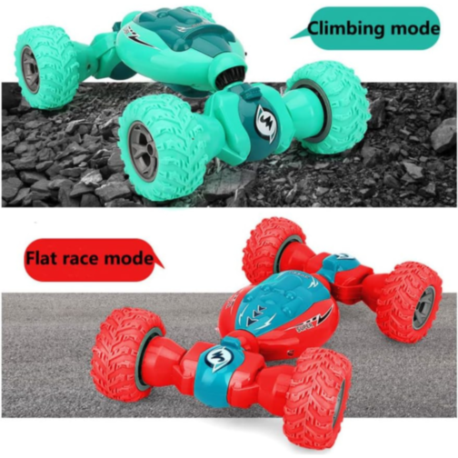 Mașină cascadorie cu telecomandă și mod cățărare