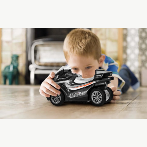 Motocicletă RC cu Telecomandă și 3 Mini Motociclete Ejectabile