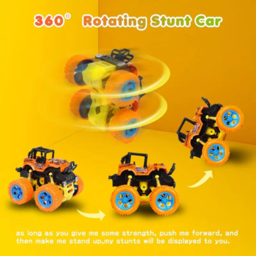 Mașinuță Off-Road 360° cu Rotire și Roți Mari (culoare aleatorie)