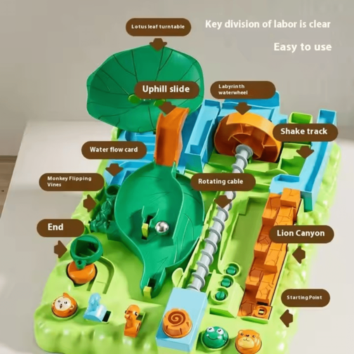 Joc Labirint cu Bile Jungle Adventure Nivel 2