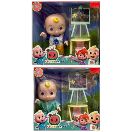 Set Interactiv Cocomelon JJ cu Sunete și Tablă Educațională