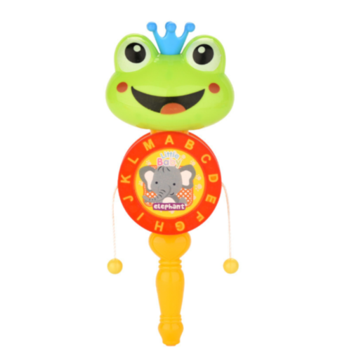 Tobă Zornăitoare cu Mâner pentru Bebeluși (culoare aleatorie)