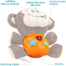 Maimuțică Interactivă de Pluș cu Sunete și Lumină – Prietenul Perfect pentru Bebeluși