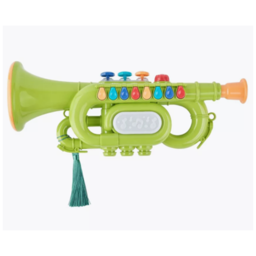 Trompetă muzicală interactivă cu lumini (culoare aleatorie)