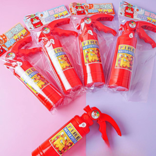 Extinctor de Jucărie cu Jet de Apă – Pistol de Apă pentru Copii, Design Realist