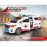 Ambulanță Interactivă cu Uși Automate și Rotire 360° 